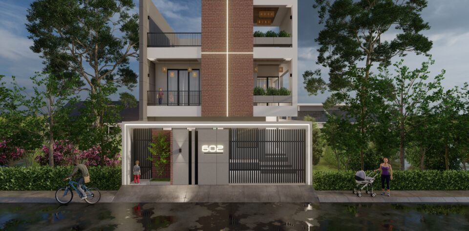 Jaipur Residential Architecture Project 09